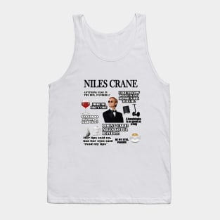 niles crane Tank Top